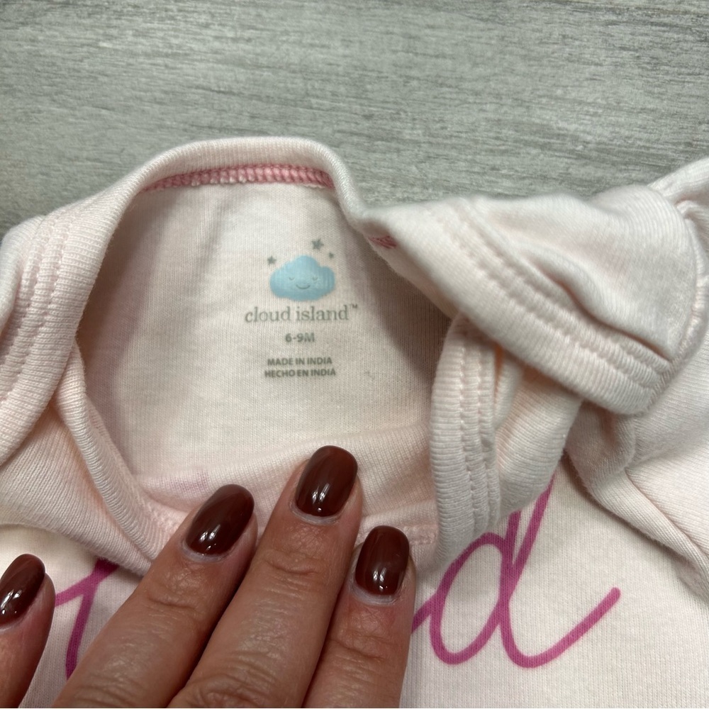 Carter's Long Sleeve and Short Sleeve Bodysuits 6-9M - Picture 9 of 13
